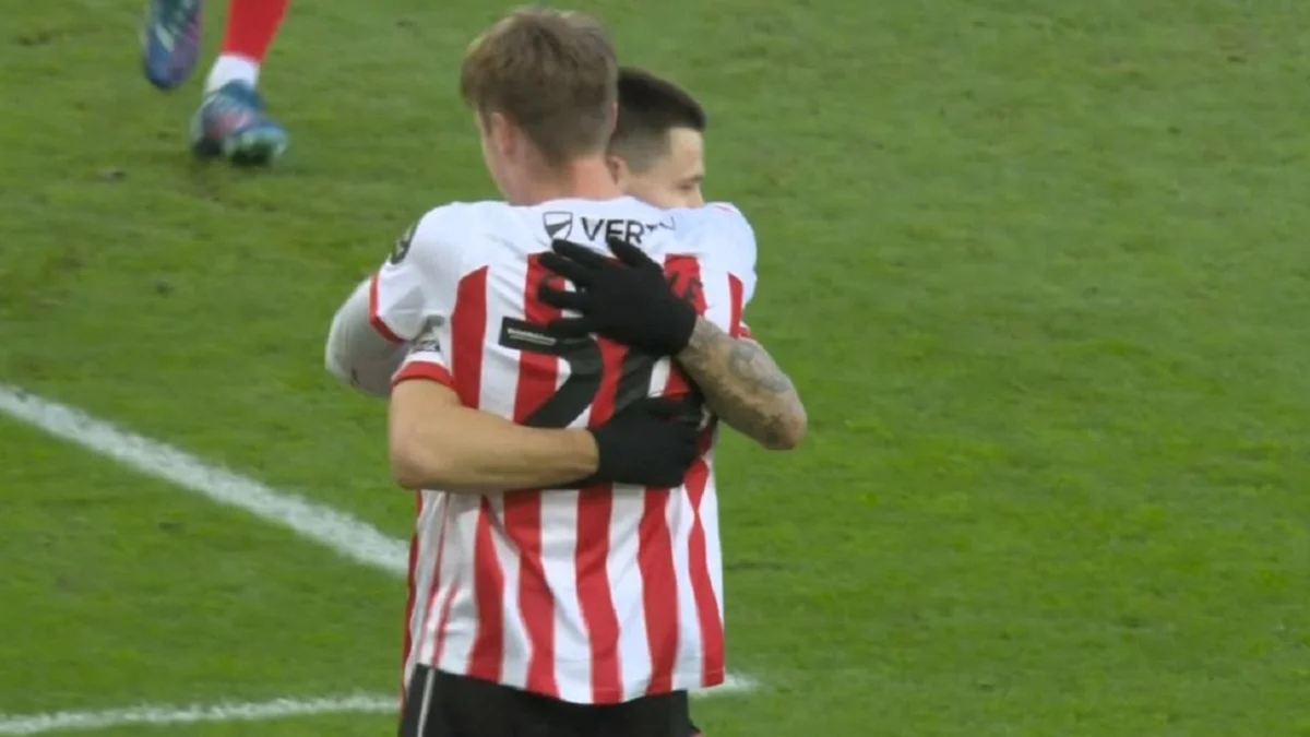 Назарій Русин забив гол за Сандерленд 01 01 2024