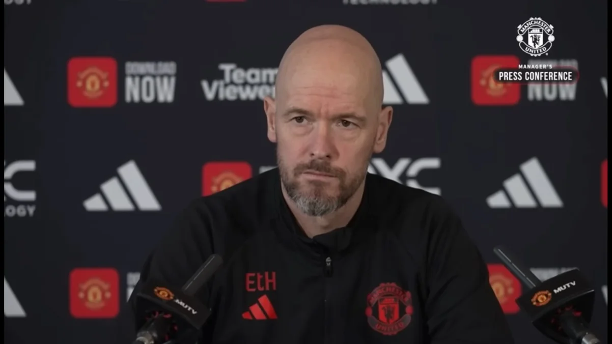 Эрик Тен Хаг / скриншот с пресс-конференции