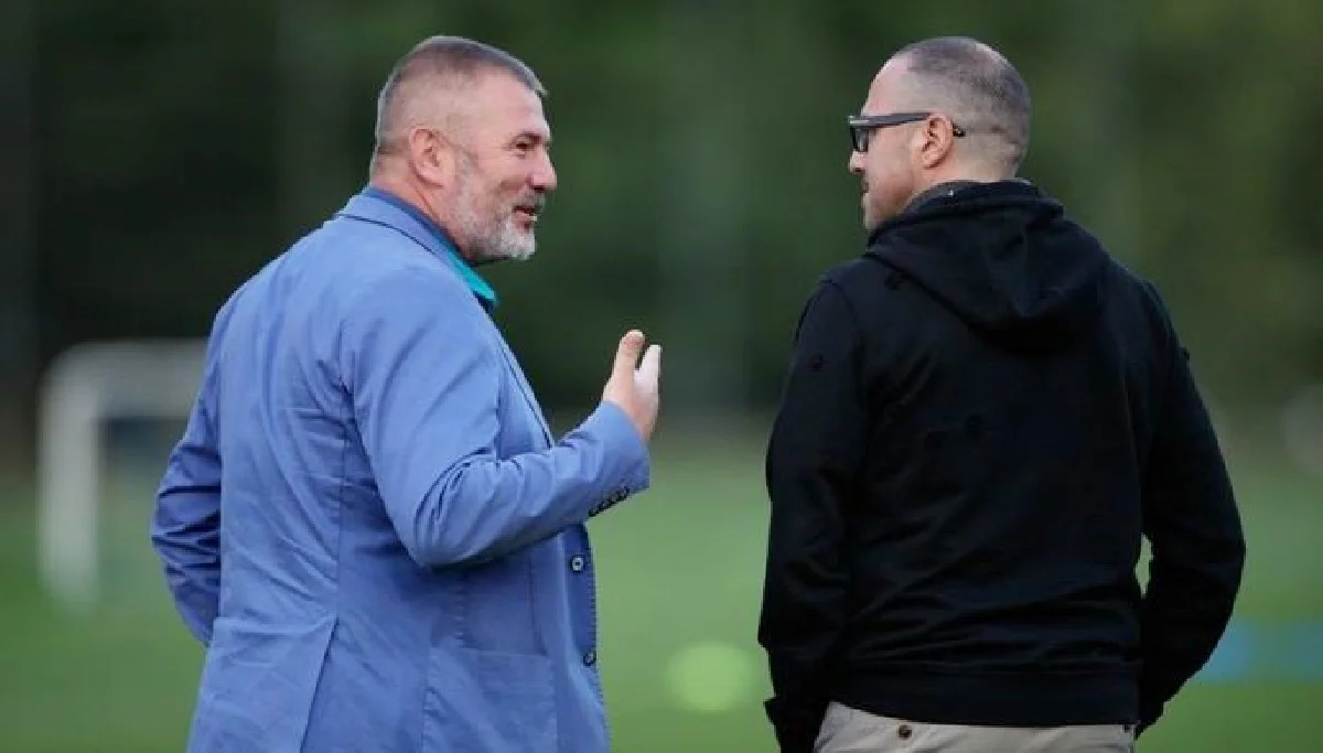 Юрій Береза та Ігор Йовічевіч / СК Дніпро-1