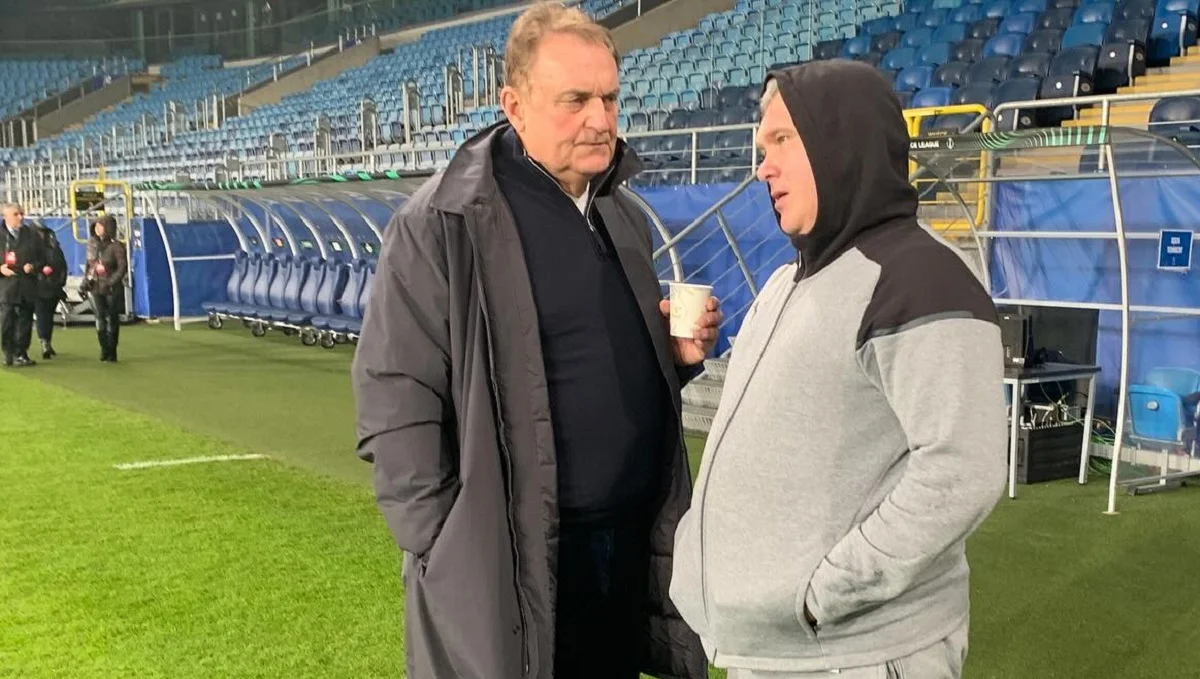 Юрий Коваль (слева) / ФК Заря