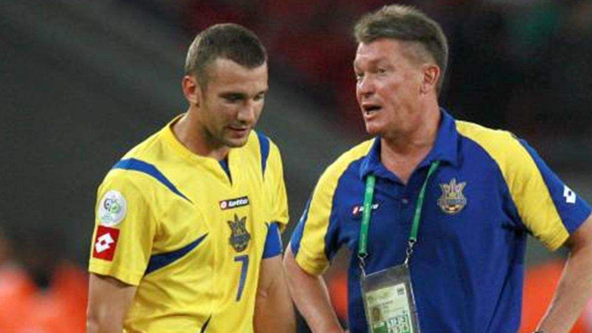 Шевченко и Блохин / фото из открытых источников