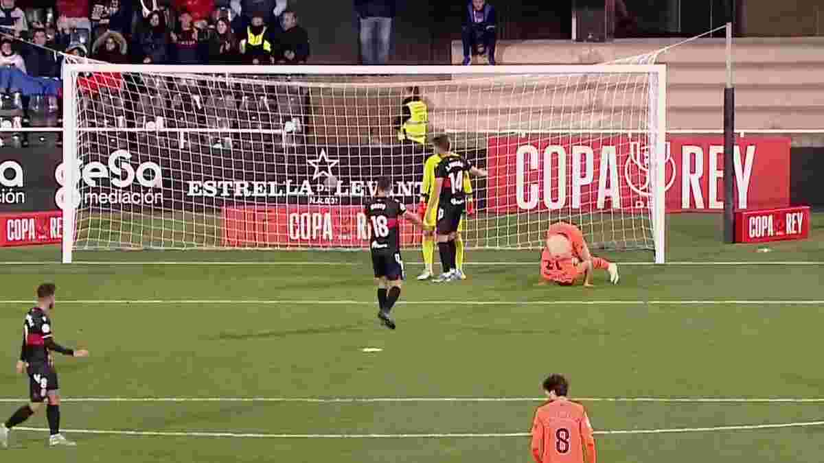 Зіпсований момент Яремчука у відеоогляді матчу Картахена – Валенсія – 1:2