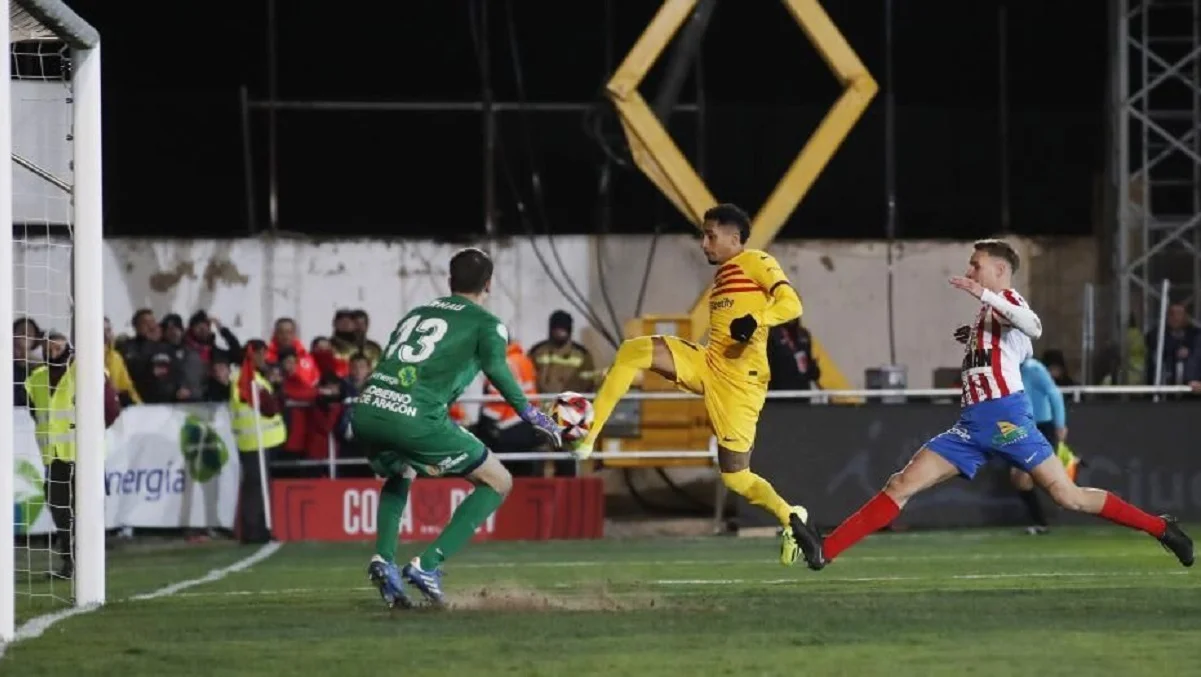 Барбастро – Барселона – 2:3 / Foto: Francesc Adelantado/MARCA