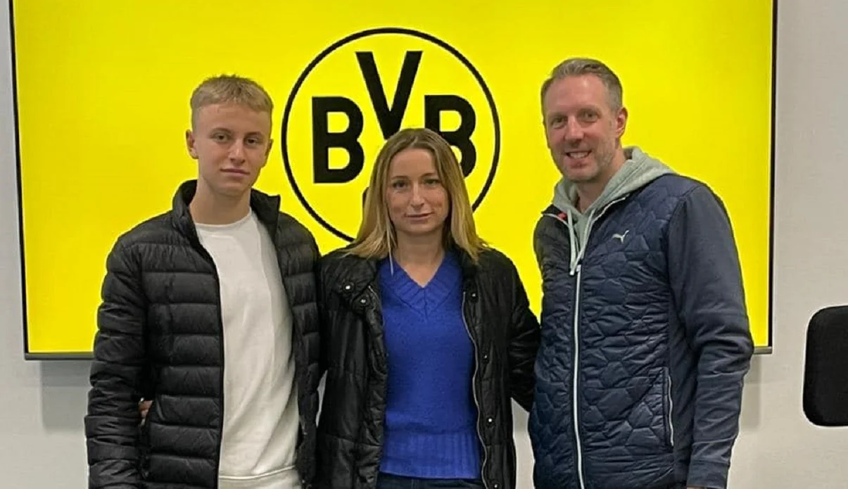 Данило Кревсун у Борусії, як вдома / Фото з Facebook