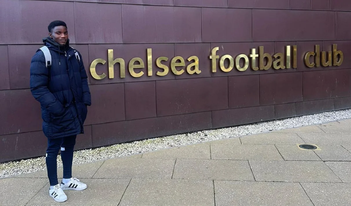 Одуро на базі Челсі / Фото зі соцмереж