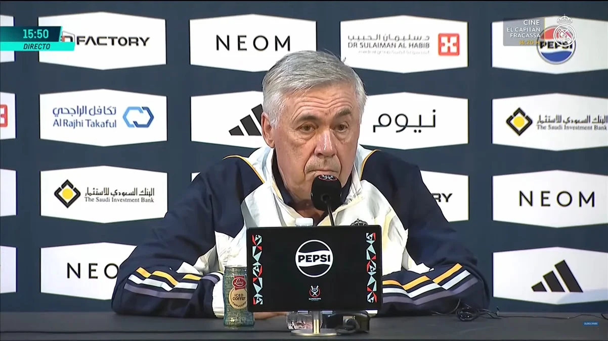 Карло Анчелотти / скриншот с видео пресс-конференции