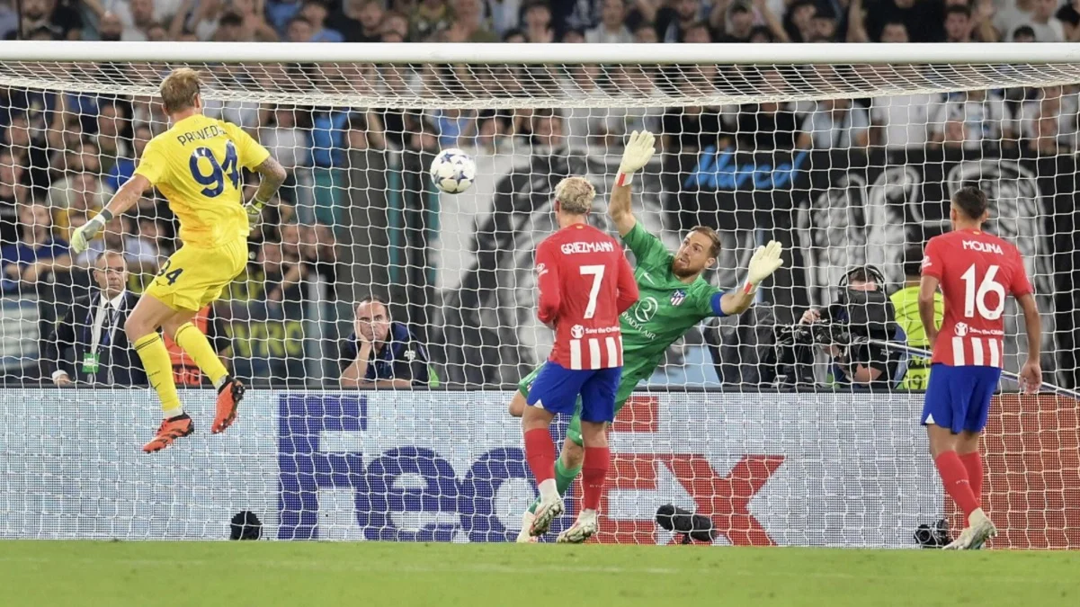 Иван Проведель в матче ЛЧ Лацио – Атлетико Мадрид / ANSA