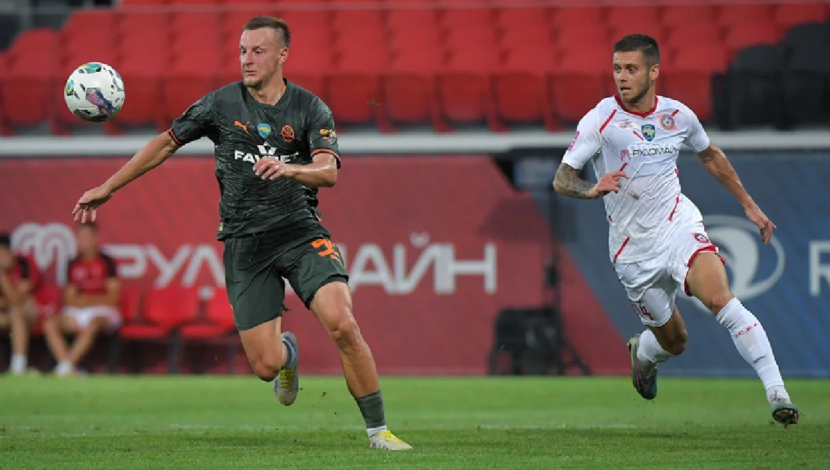Олексій Кащук (ліворуч) / ФК Шахтар