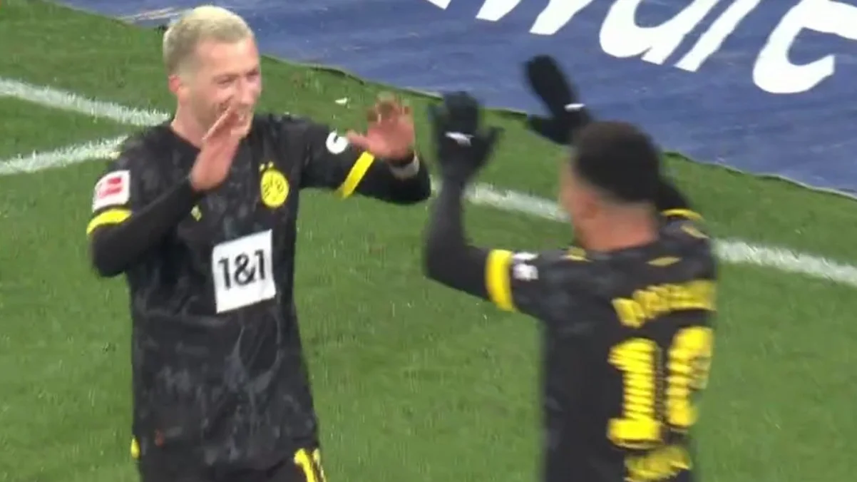 Марко Ройс і Джейдон Санчо / стоп-кадр з трансляції