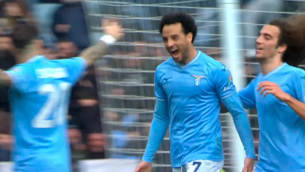 Лацио – Лечче – 1:0 / скриншот из трансляции MEGOGO