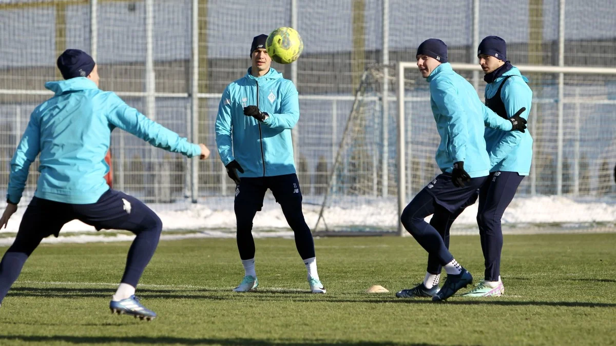 Тренування гравців Динамо / фото: ФК Динамо