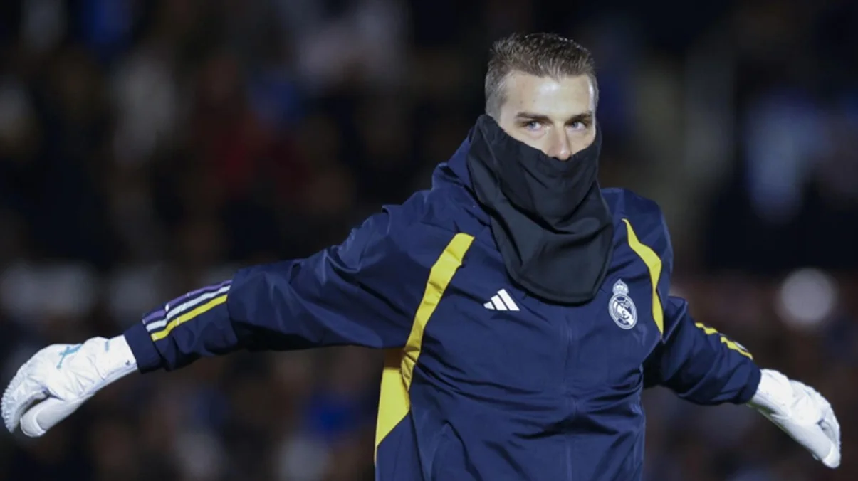 Андрей Лунин / фото: EFE