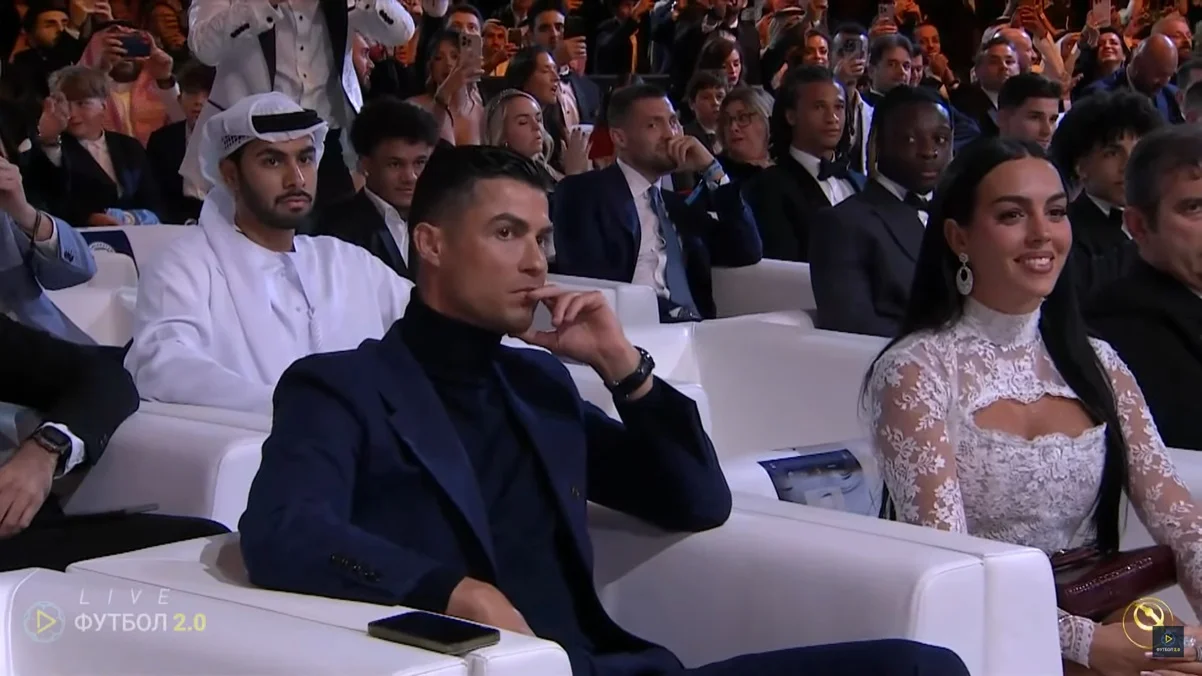 Кріштіану Роналду  / скріншот з трансляції 