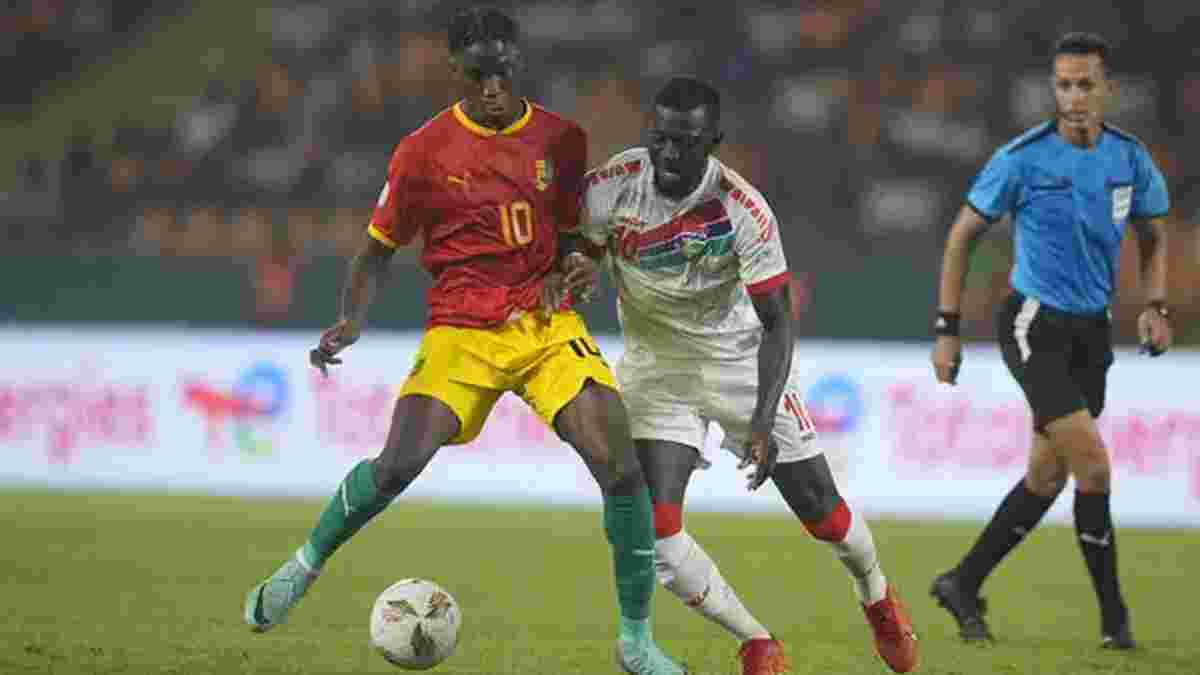 Кубок Африки: Гамбия оказалась в шаге от вылета из турнира, проиграв Гвинее 