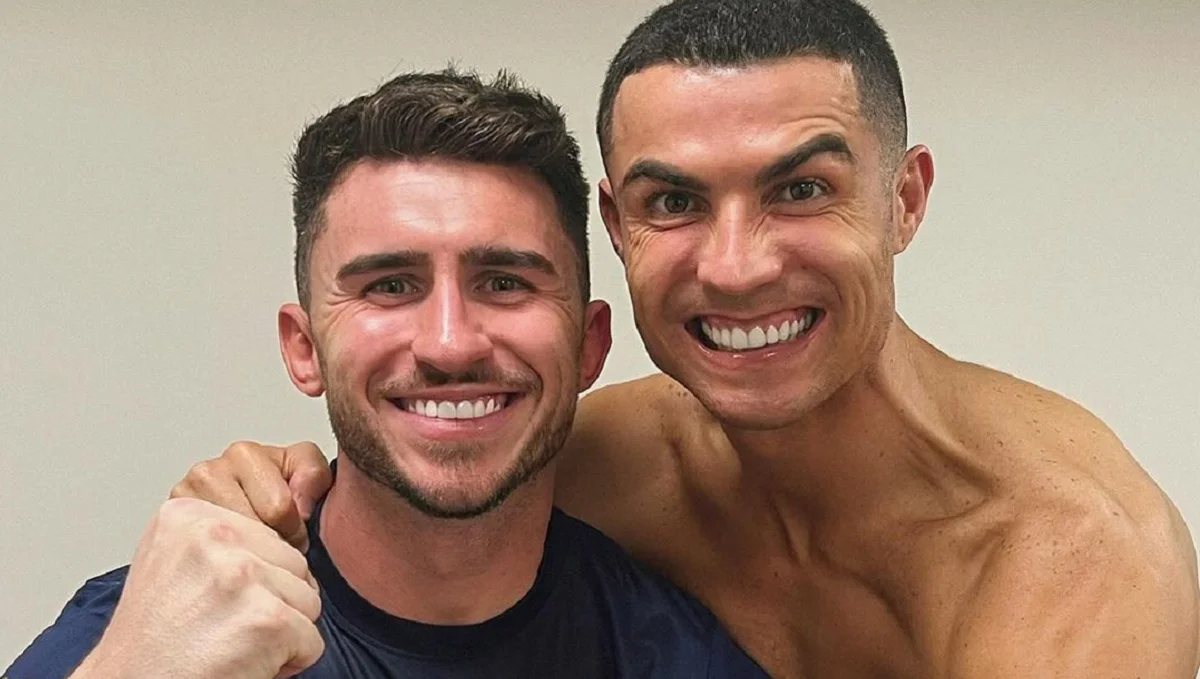 Емерік Ляпорт і Кріштіану Роналду / Instagram Laporte