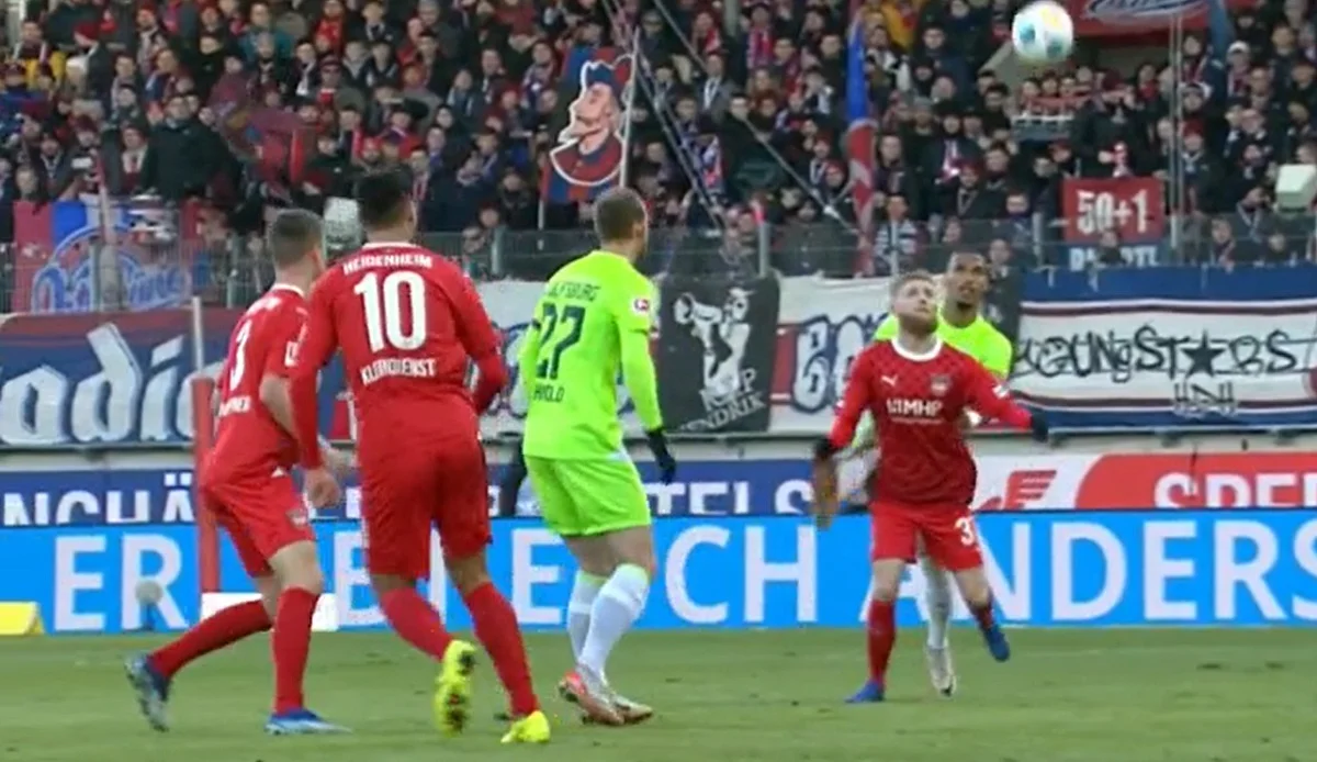 Хайденхайм – Вольфсбург – 1:1 / Стоп-кадр з відео