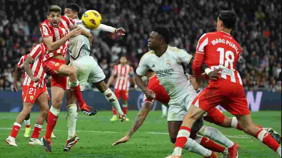 "Нам забили рукою": гравець Альмерії переконаний в упередженому ставленні суддів до суперників Мадрида