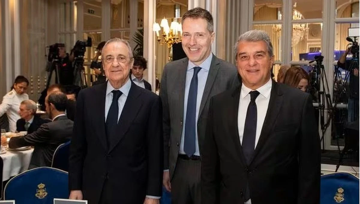 Флорентино Перес и Жоан Лапорта / AS