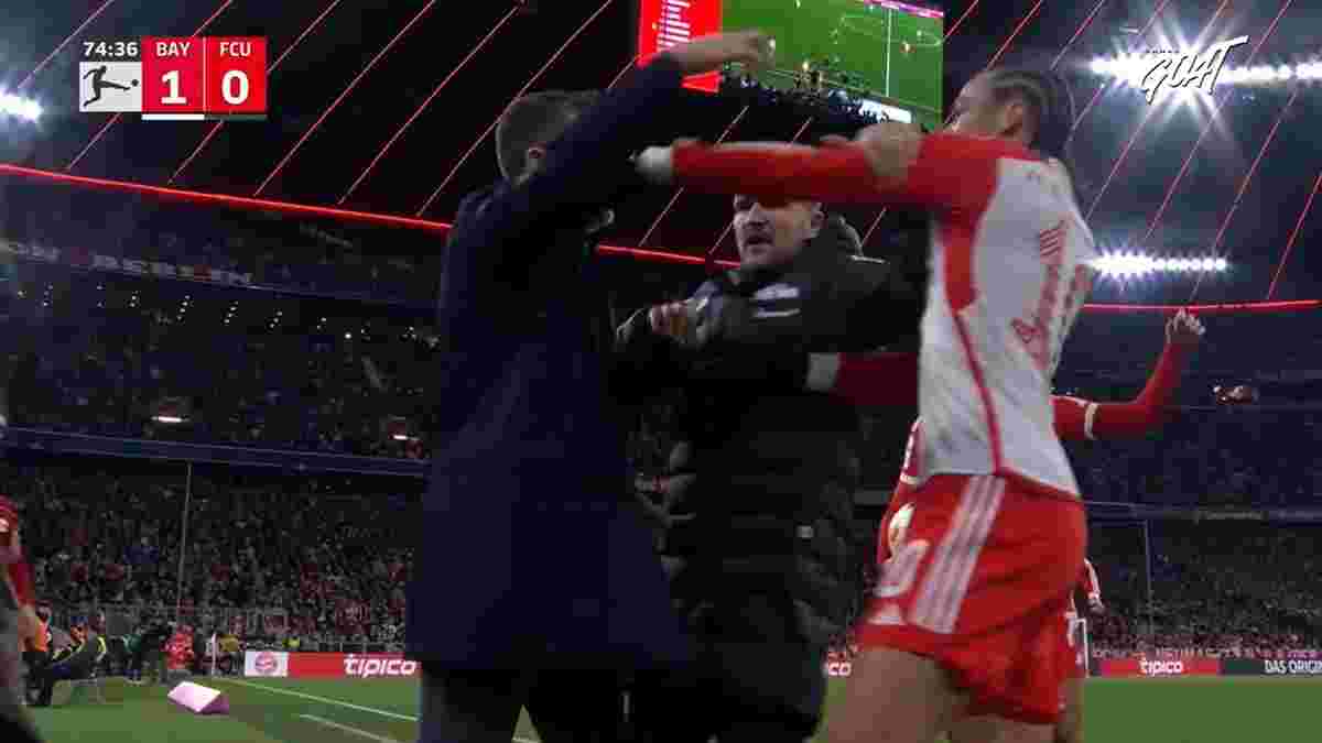 Лідер Баварії отримав ляпаса від тренера суперника – відео брутальних дій