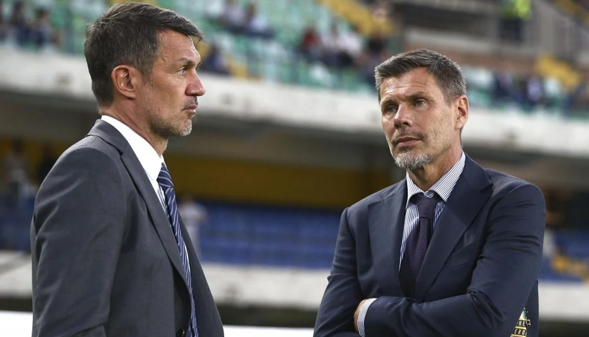 Мальдини и Бобан / фото: EPA-EFE/EMANUELE PENNACCHIO