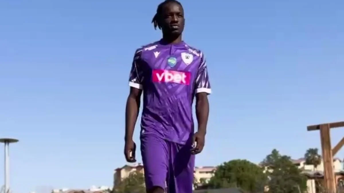 Молло Бессала / скріншот з відео ФК ЛНЗ