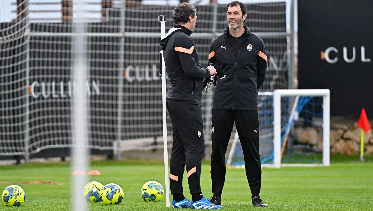 Андрій Пятов і Раймонд ван дер Гау / ФК Шахтар