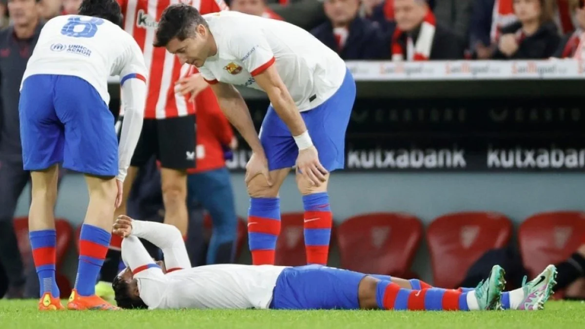 Алехандро Бальде травмировался в матче против Атлетика / EFE