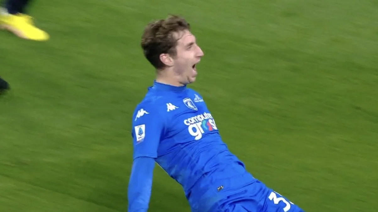 Томазо Балданці / стоп-кадр з трансляції