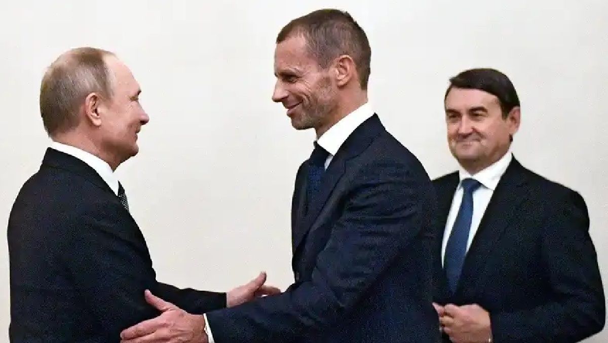 В. Путин и А. Чеферин / Фото из открытых источников