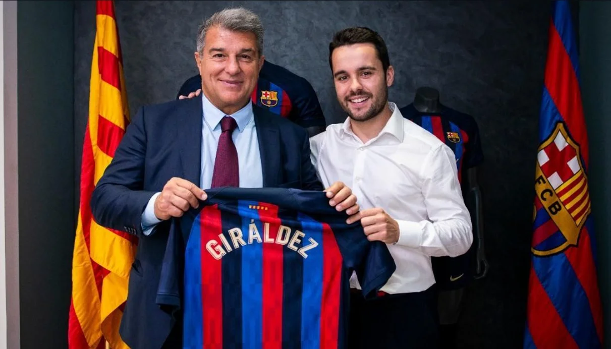 Лапорта і Жиральдес / Сайт Барселони