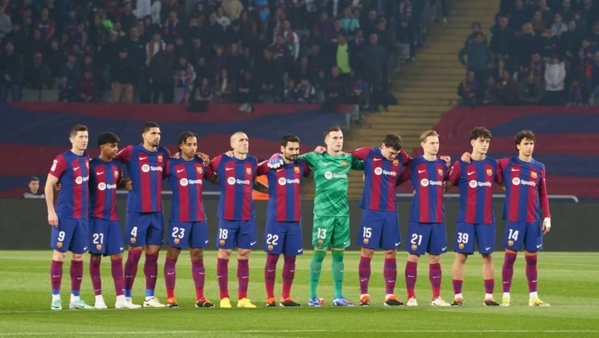 Игроки каталонцев / фото: официальный сайт Ла Лиги