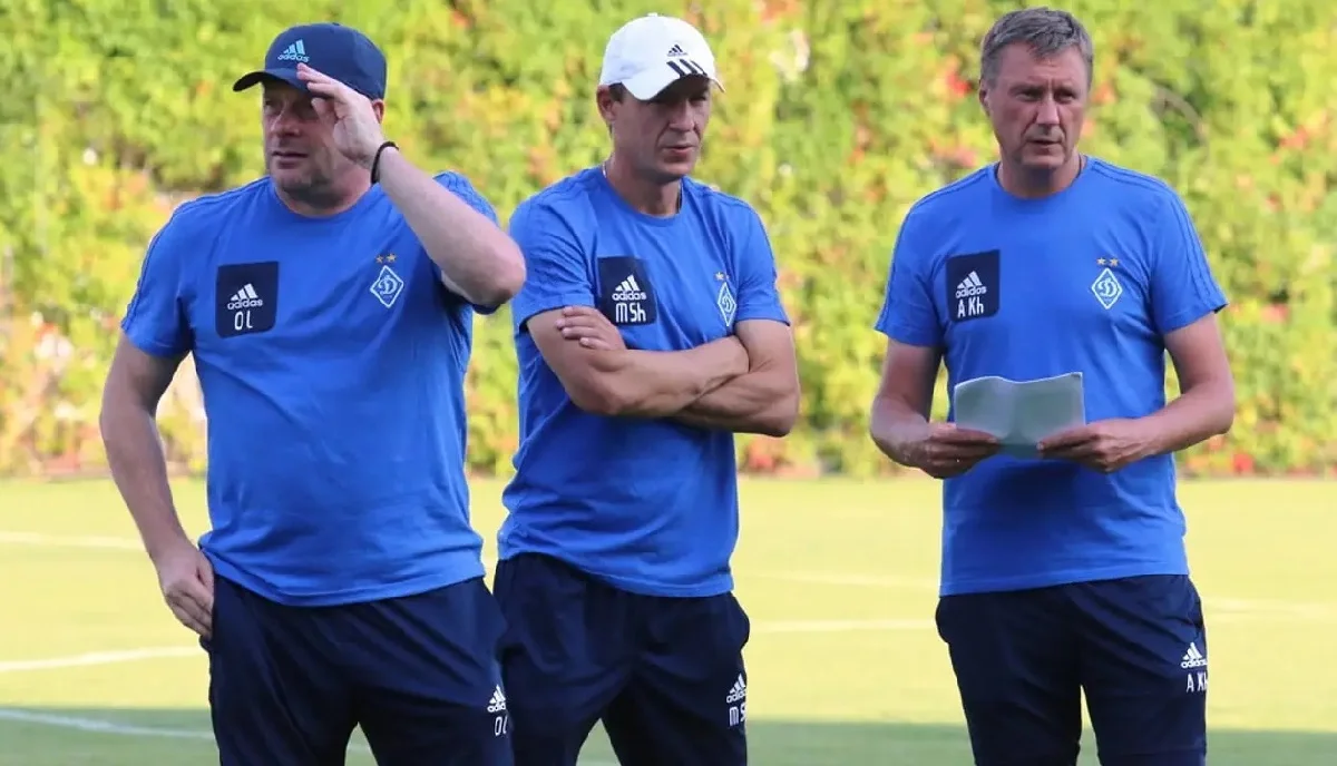 Максим Шацких (в центре) / ФК Динамо