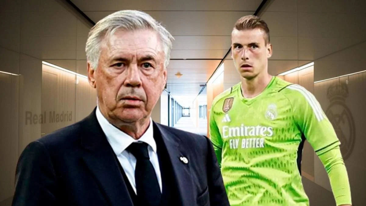 Карло Анчелотті та Андрій Лунін / Defensa Central