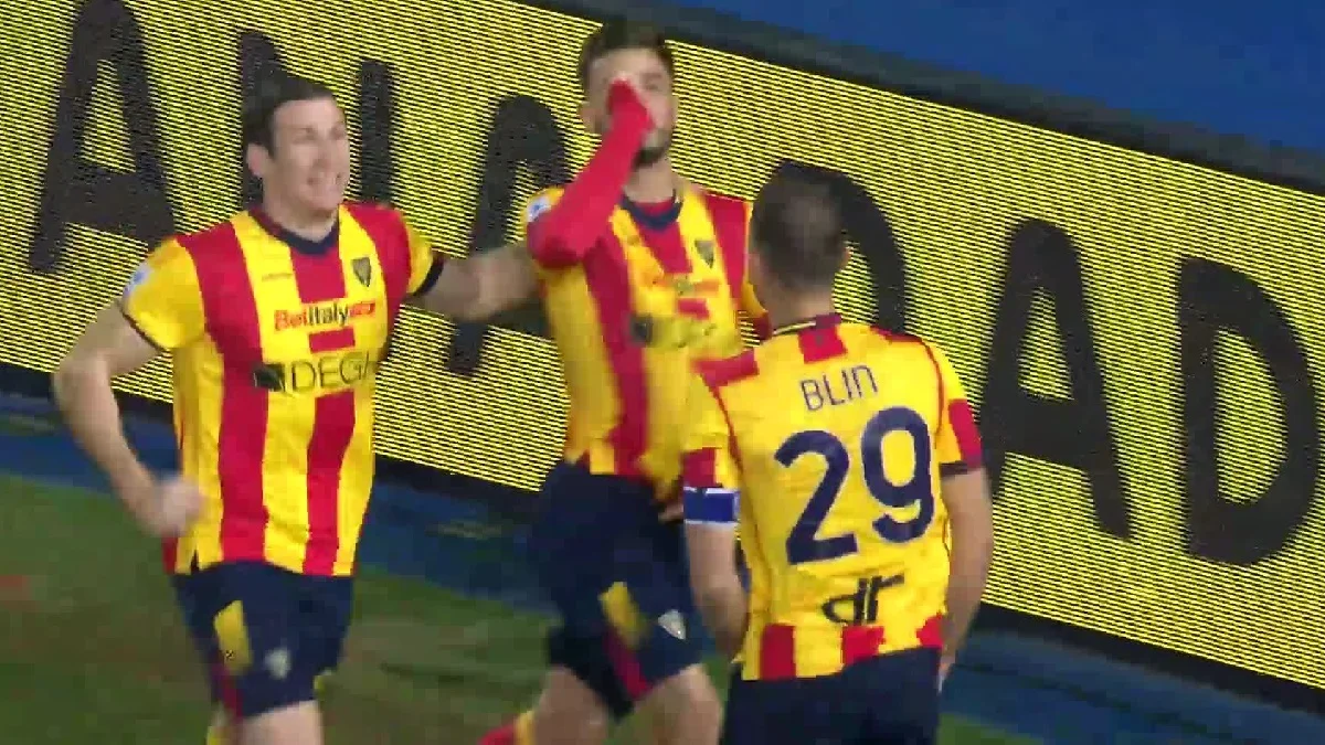 Лечче – Фіорентина – 3:2 / Стоп-кадр з відео