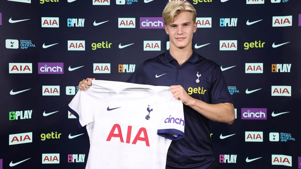 Лукас Бергваль / фото: ФК Тоттенхэм
