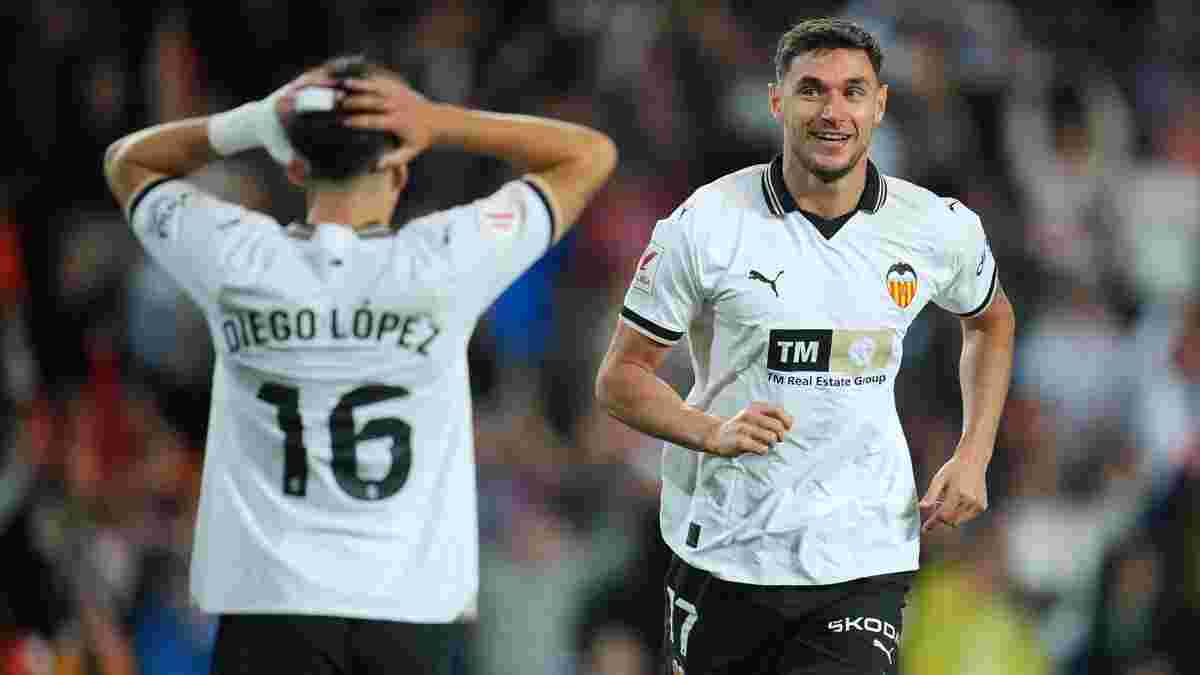 Яремчук повертається в основу Валенсії: стартові склади на поєдинок Ла Ліги проти Альмерії
