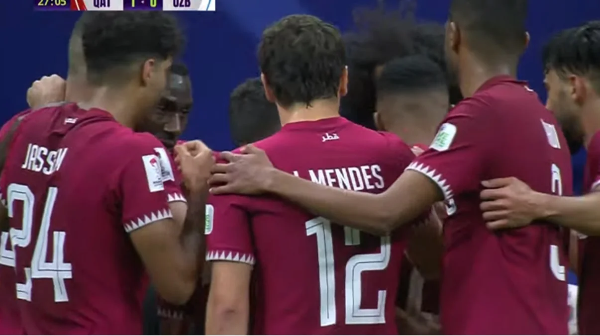 Катар – Узбекистан – 1:1 (по пен. 3:2) / скриншот