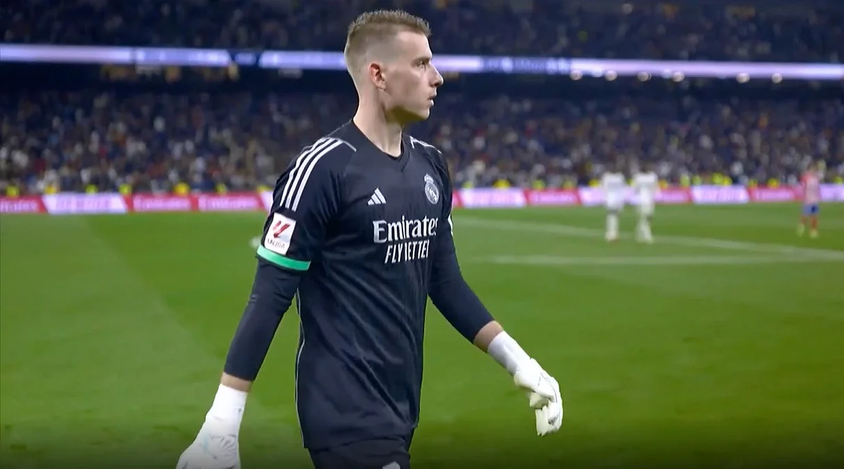 Андрей Лунин / Стоп-кадр из видео