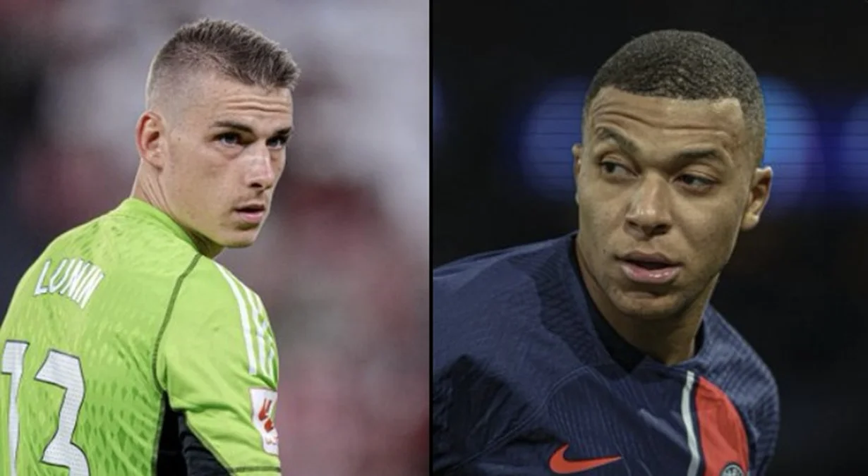 Лунін і Мбаппе