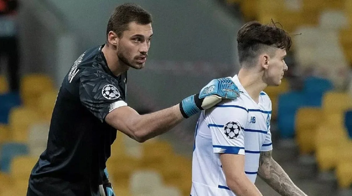 Георгій Бущан і Микола Шапаренко / ФК Динамо