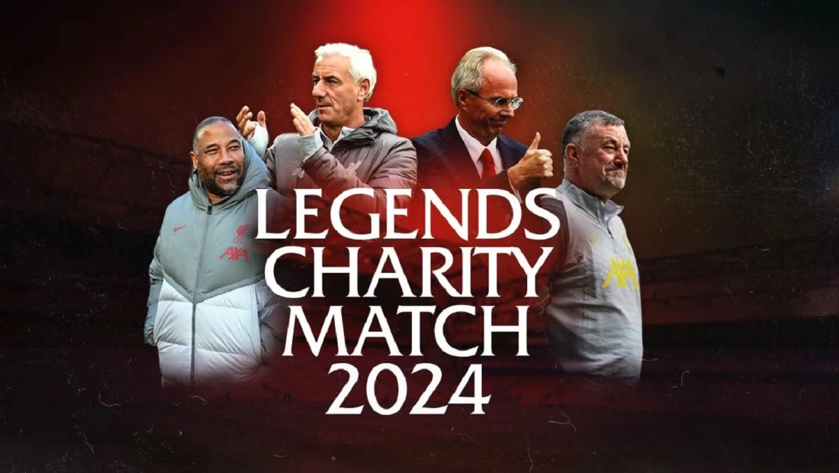 благодійний матч легенд Ліверпуля з Аяксом
