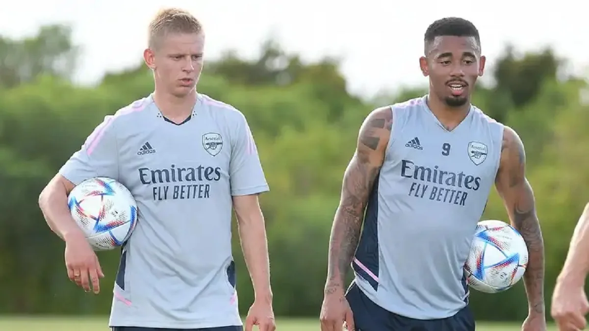 Александр Зинченко и Габриэл Жезус / Фото из соцсетей