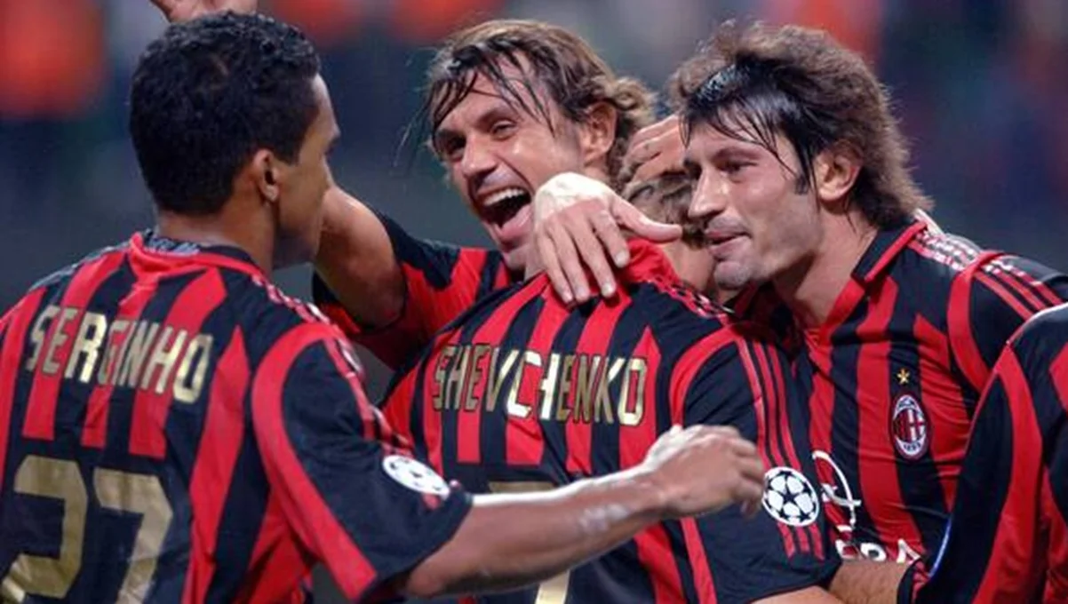 Мальдини, Шевченко и Каладзе / фото: Imago images