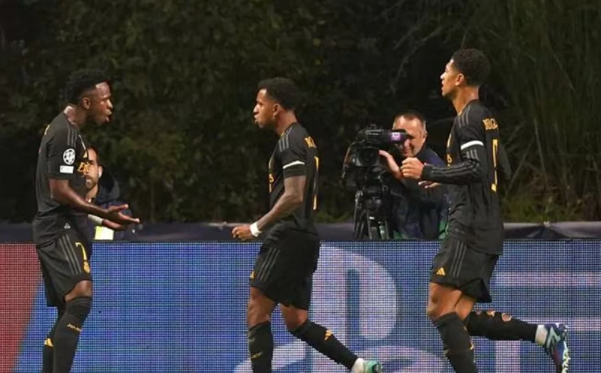 Винисиус, Родриго и Беллингем / EFE