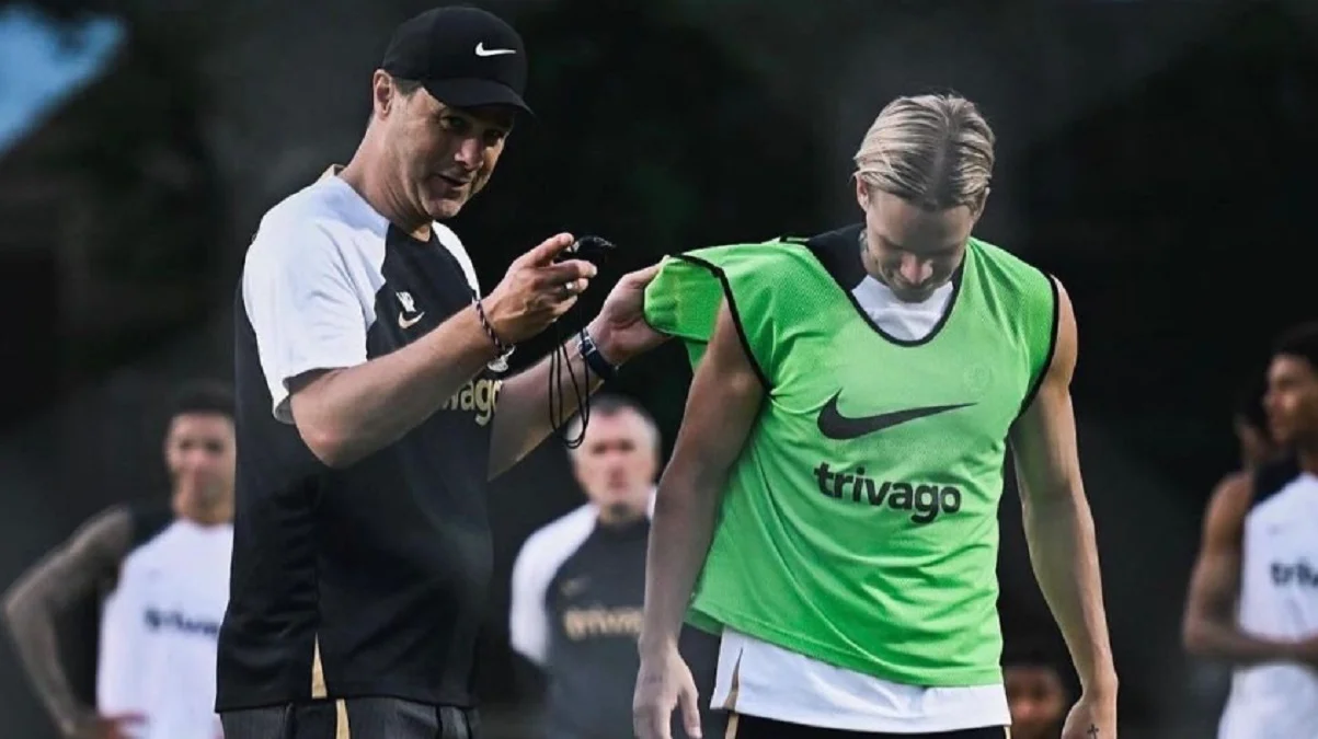 Маурісіо Почеттіно і Михайло Мудрик / Фото з соцмереж