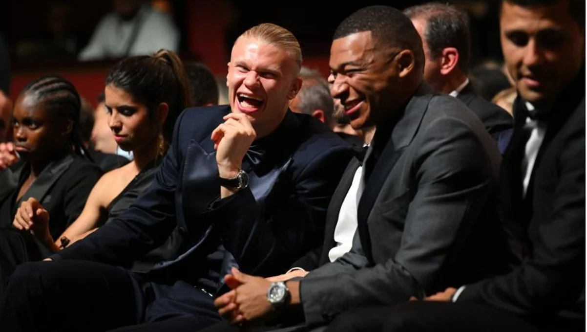 Холанд та Мбаппе / фото: J.-B. Autissier/L'Équipe