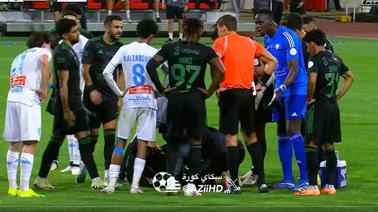 Аль-Ахдуд – Аль-Ахлі&nbsp;– 3:2 / скріншот з трансляції 