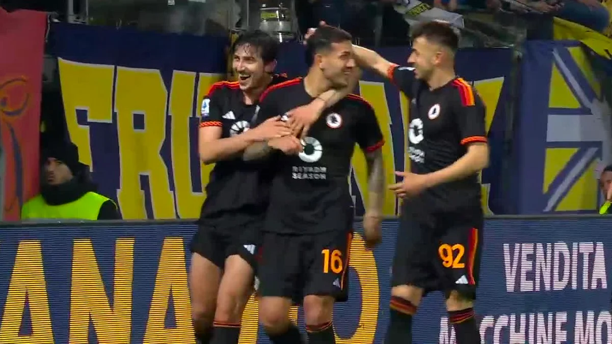 ФК Рома / стоп-кадр по трансляции