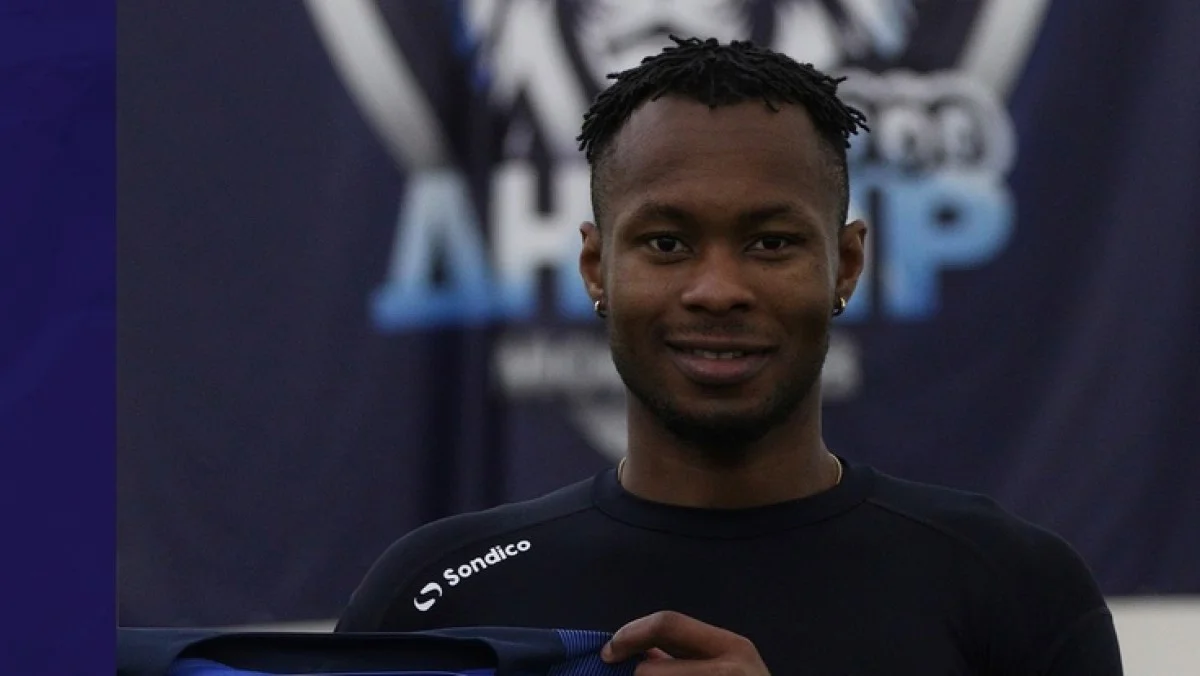 Ібрагім Каргбо / фото: ФК Дніпро Могильов