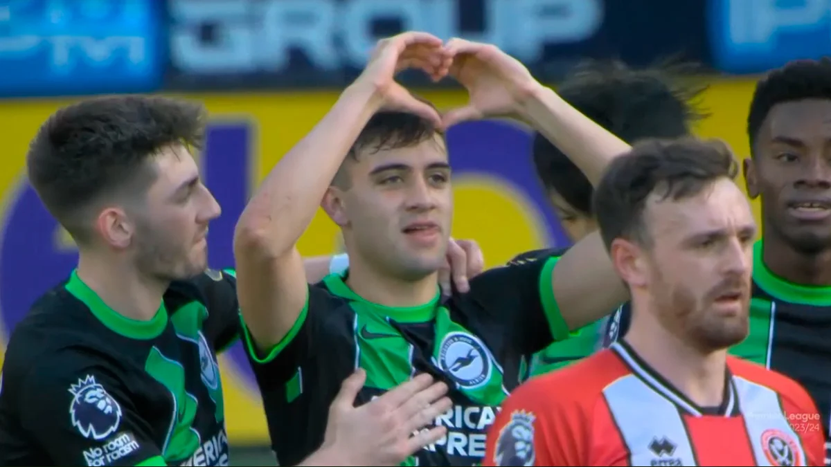 Шеффилд Юнайтед – Брайтон – 0:5 / скриншот из трансляции Setanta Sports